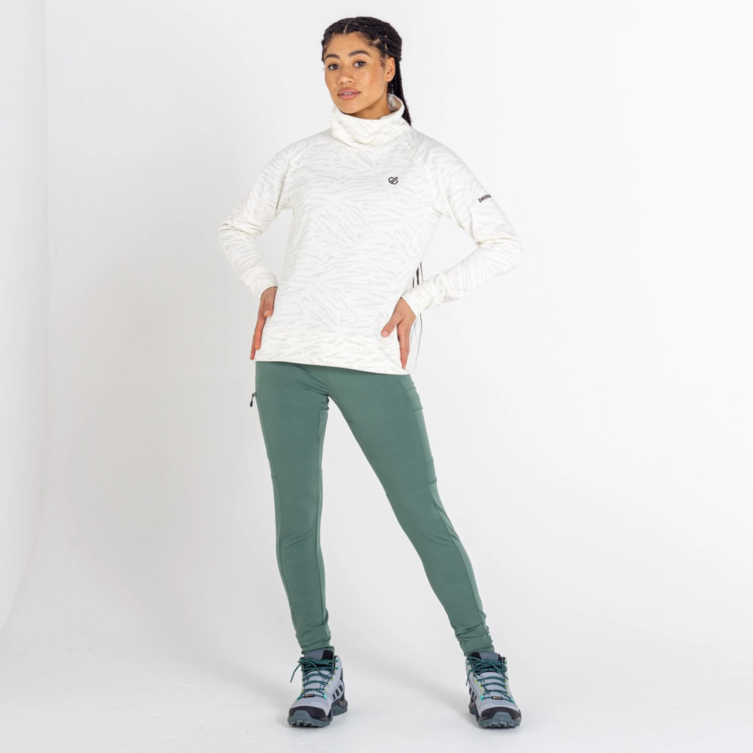 Dare 2b Women's Melodic Lite Leggings - DDH Duck Green 4 Dare 2b Women's Melodic Lite Leggings - DDH Duck Green - Image 4