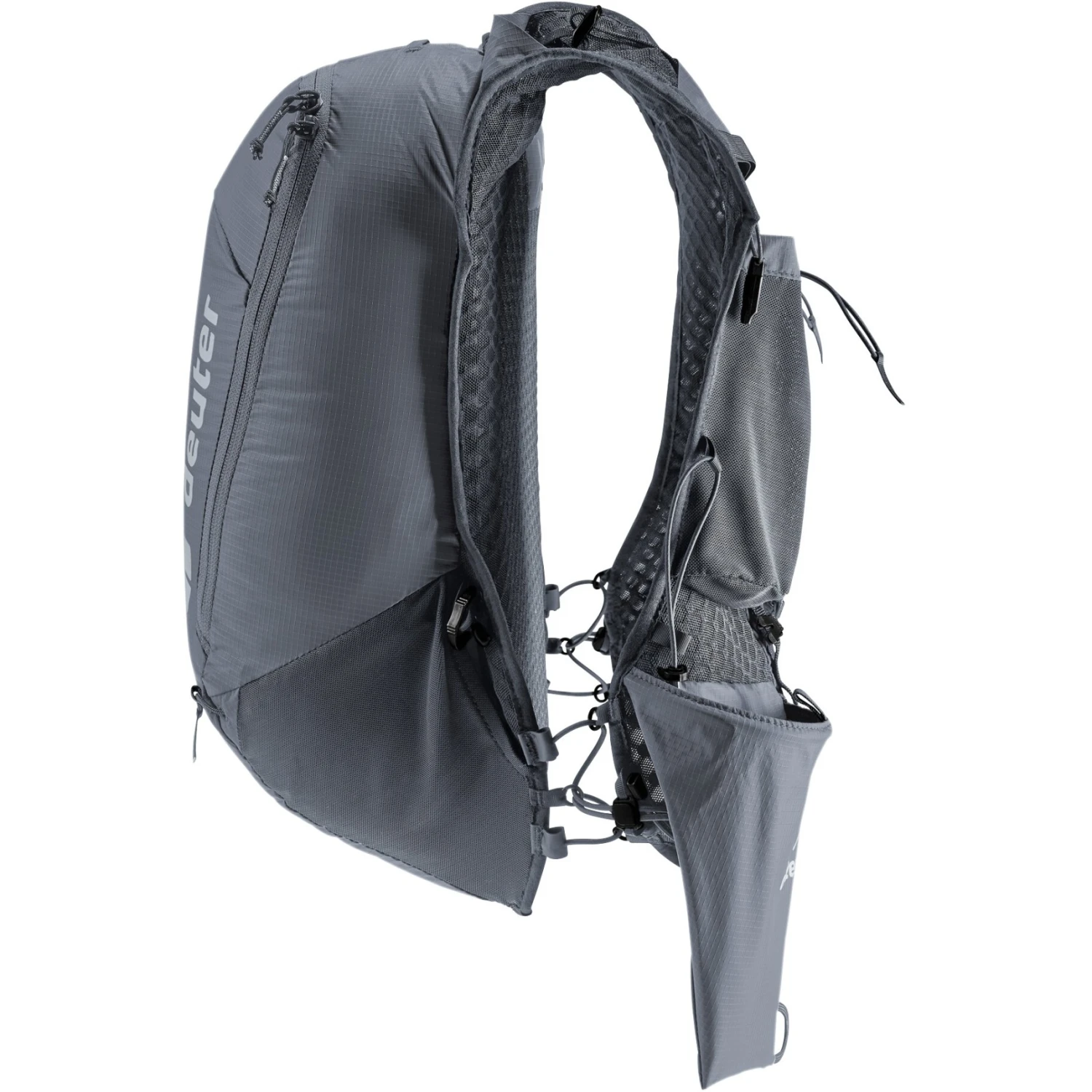 Deuter Ascender 13 Trailrunning Backpack - Black 5 Deuter Ascender 13 Trailrunning Backpack - Black - Image 5