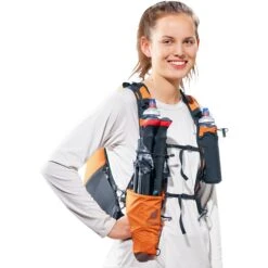 Deuter Ascender 13 Trailrunning Backpack - Saffron -RunGear Elite deuter ascender 13 trailrunning backpack saffron 2 1172072