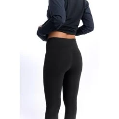Devold Running Woman Tights - 960 Caviar -RunGear Elite devold running woman tights 960 caviar 2 1332825