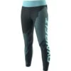 Dynafit Ultra Graphic Long Tights Women - Blueberry Marine Blue
