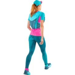 Dynafit Ultra Graphic Long Tights Women - Blueberry Marine Blue -RunGear Elite dynafit ultra graphic long tights women petrol 4 1124917