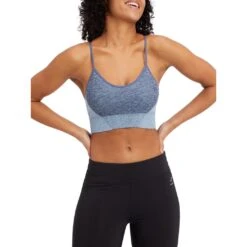 ENERGETICS Ella Sports Bra - Melange/navy Dark -RunGear Elite energetics ella sports bra melange navy dark 3 1290982