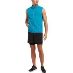 ENERGETICS Todo II Men's Running Vest - Blue Aqua -RunGear Elite energetics todo ii mens running vest blue aqua 1 1475812