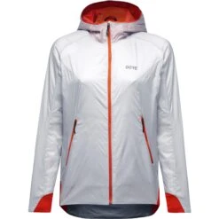 GOREWEAR R5 Women GORE-TEX INFINIUM⢠Insulated Jacket - White/fireball 01AY