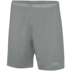GOREWEAR R5 2in1 Shorts - Lab Gray BF00