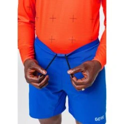 GOREWEAR R5 2in1 Shorts - Lab Gray BF00 -RunGear Elite gorewear r5 2in1 shorts ultramarine blue bl00 4 1388324