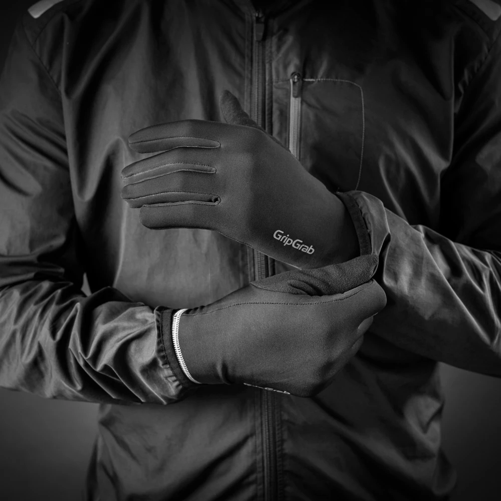 GripGrab Running Basic Winter Gloves - Black 4 GripGrab Running Basic Winter Gloves - Black - Image 4