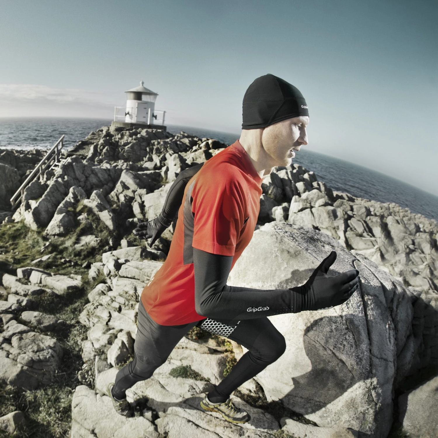 GripGrab Running Basic Winter Gloves - Black 5 GripGrab Running Basic Winter Gloves - Black - Image 5