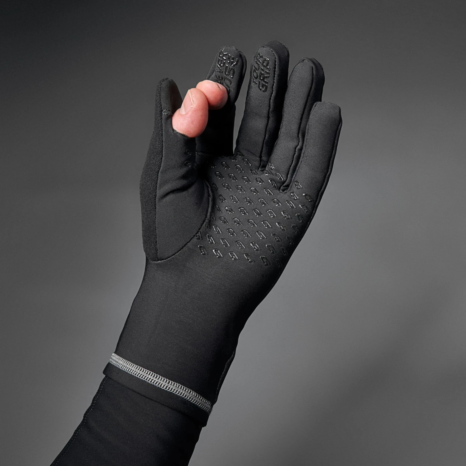 GripGrab Running Expert Winter Touchscreen Gloves - Black 3 GripGrab Running Expert Winter Touchscreen Gloves - Black - Image 3