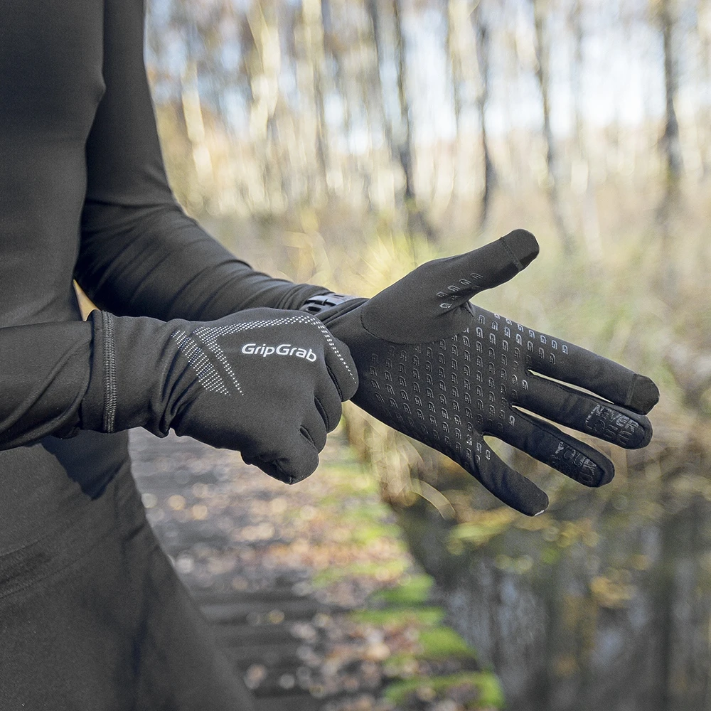 GripGrab Running UltraLight Touchscreen Gloves - Black 4 GripGrab Running UltraLight Touchscreen Gloves - Black - Image 4