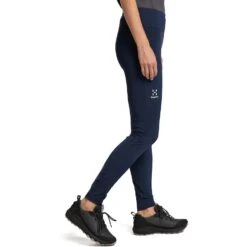 Haglöfs L.I.M Leap Tights Women - Dark Ocean 4Q2 -RunGear Elite hagloefs lim leap tights women dark ocean 4q2 2 1326727
