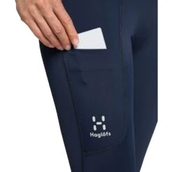 Haglöfs L.I.M Leap Tights Women - Dark Ocean 4Q2 -RunGear Elite hagloefs lim leap tights women dark ocean 4q2 3 1326726
