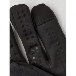 Hestra Runners All Weather - 5 Finger Running Gloves - Dark Grey -RunGear Elite hestra runners all weather 5 finger running gloves dark grey 2 1071339