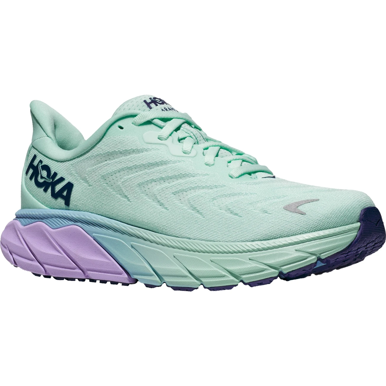 Hoka Arahi 6 Women's Running Shoes - Sunlit Ocean / Lilac Mist 1 Hoka Arahi 6 Women's Running Shoes - Sunlit Ocean / Lilac Mist