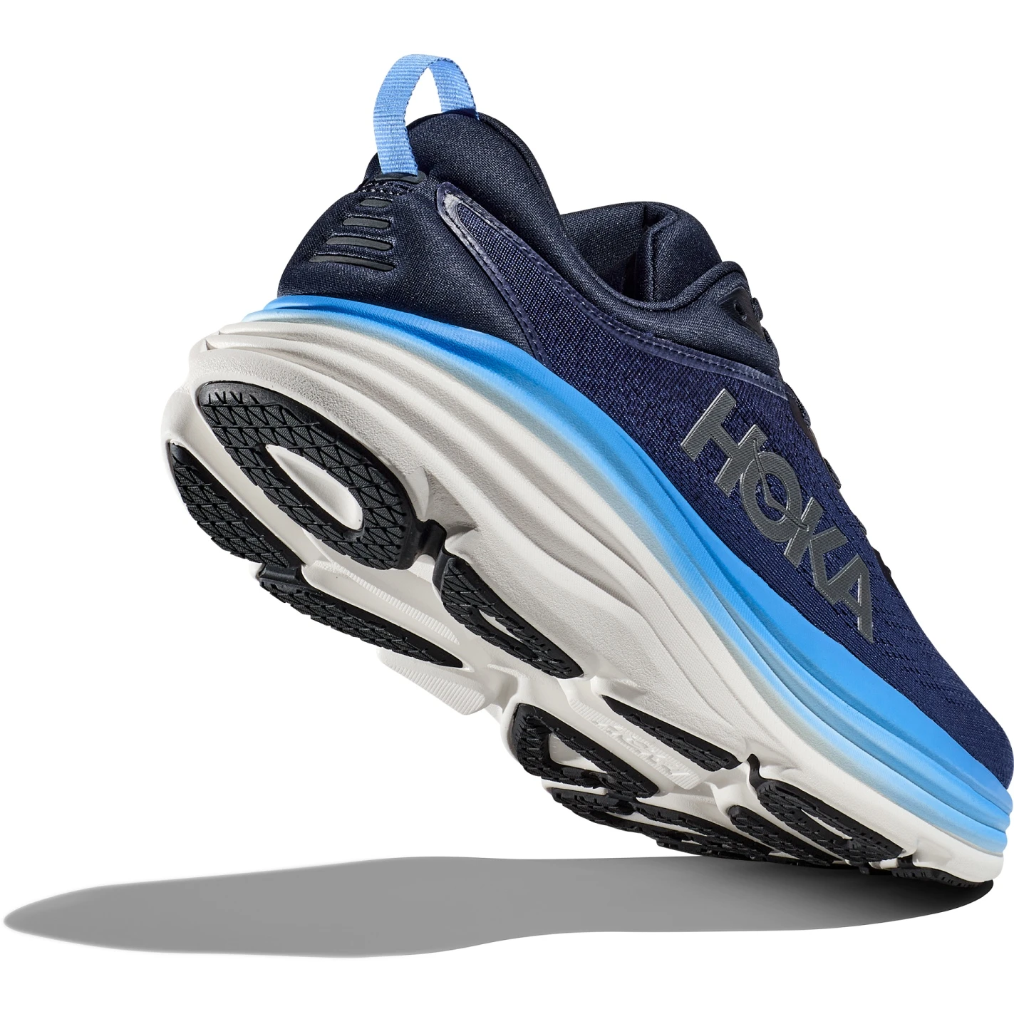 Hoka Bondi 8 Running Shoes Men - Outer Space / All Aboard 4 Hoka Bondi 8 Running Shoes Men - Outer Space / All Aboard - Image 4