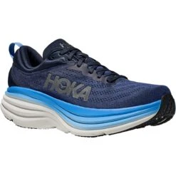 Hoka Bondi 8 Running Shoes Men - Outer Space / All Aboard