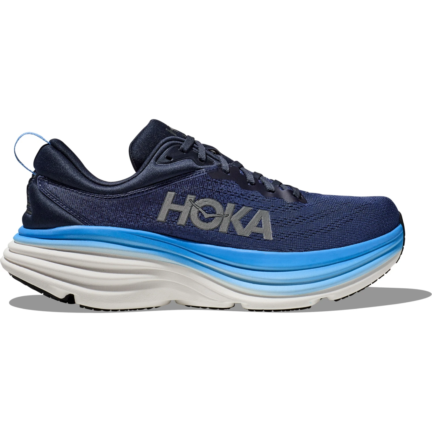 Hoka Bondi 8 Running Shoes Men - Outer Space / All Aboard 2 Hoka Bondi 8 Running Shoes Men - Outer Space / All Aboard - Image 2
