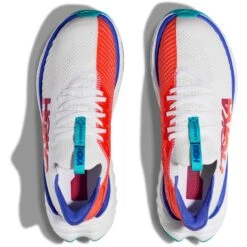 Hoka Carbon X 3 Women's Running Shoes - White / Flame 10 Hoka Carbon X 3 Women's Running Shoes - White / Flame -RunGear Elite hoka carbon x 3 women s running shoes white flame 2 1364215