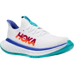 Hoka Carbon X 3 Women's Running Shoes - White / Flame