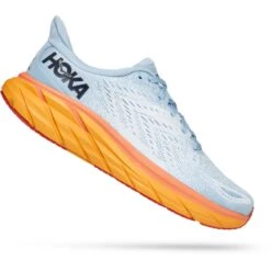 Hoka Clifton 8 Women's Running Shoes - Summer Song / Ice Flow -RunGear Elite hoka clifton 8 women s running shoes summer song ice flow 1 1239981