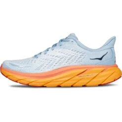Hoka Clifton 8 Women's Running Shoes - Summer Song / Ice Flow -RunGear Elite hoka clifton 8 women s running shoes summer song ice flow 7 1239987