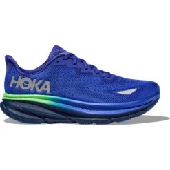 Hoka Clifton 9 GTX Running Shoes - Dazzling Blue / Evening Sky -RunGear Elite hoka clifton 9 gtx running shoes dazzling blue evening sky 2 1527596