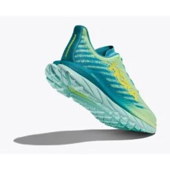 Hoka Mach 5 Running Shoes - Lime Glow / Ocean Mist -RunGear Elite hoka mach 5 running shoes lime glow ocean mist1 5 1503119