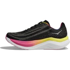 Hoka Mach X Running Shoes Women - Black / Silver -RunGear Elite hoka mach x womens running shoes black silver 4 1503054