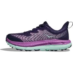 Hoka Mafate Speed 4 Running Shoes Women - Night Sky / Orchid Flower -RunGear Elite hoka mafate speed 4 womens running shoes night sky orchid flower 2 1503164