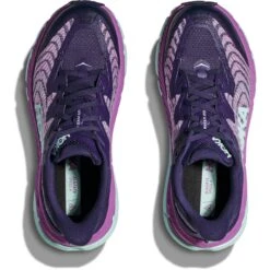 Hoka Mafate Speed 4 Running Shoes Women - Night Sky / Orchid Flower -RunGear Elite hoka mafate speed 4 womens running shoes night sky orchid flower 8 1503170