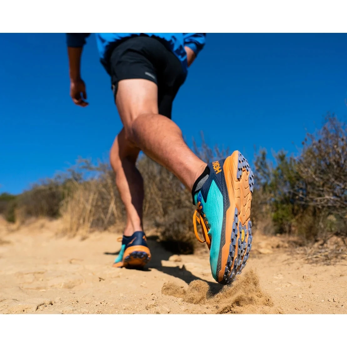 Hoka Zinal Running Shoes - Deep Lake / Ceramic 7 Hoka Zinal Running Shoes - Deep Lake / Ceramic - Image 7