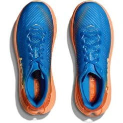Hoka Rincon 3 Running Shoes Men - Coastal Sky / Vibrant Orange -RunGear Elite hoka rincon 3 running shoes coastal sky vibrant orange 3 1386471
