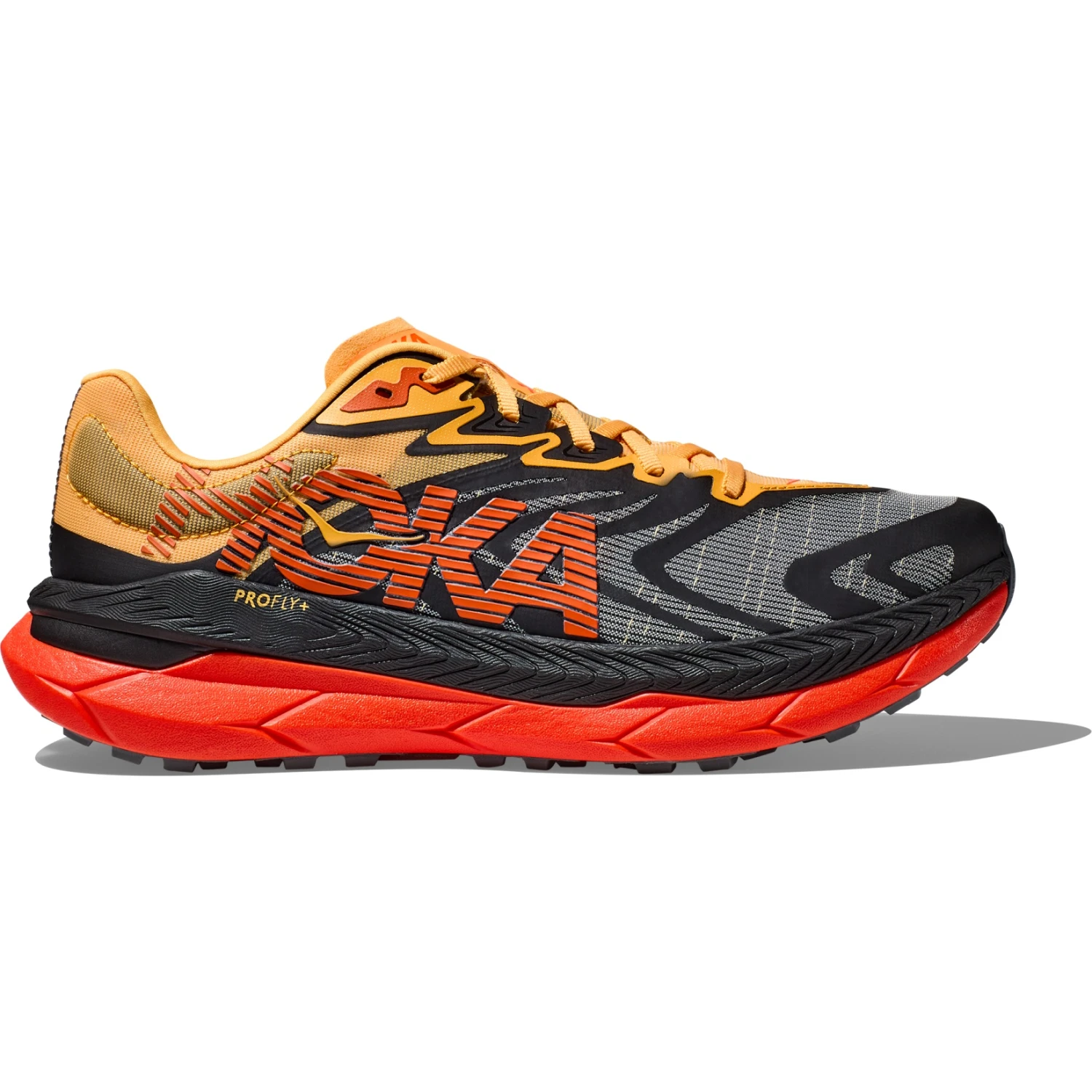 Hoka Tecton X 2 Running Shoes Men - Black / Flame 3 Hoka Tecton X 2 Running Shoes Men - Black / Flame - Image 3