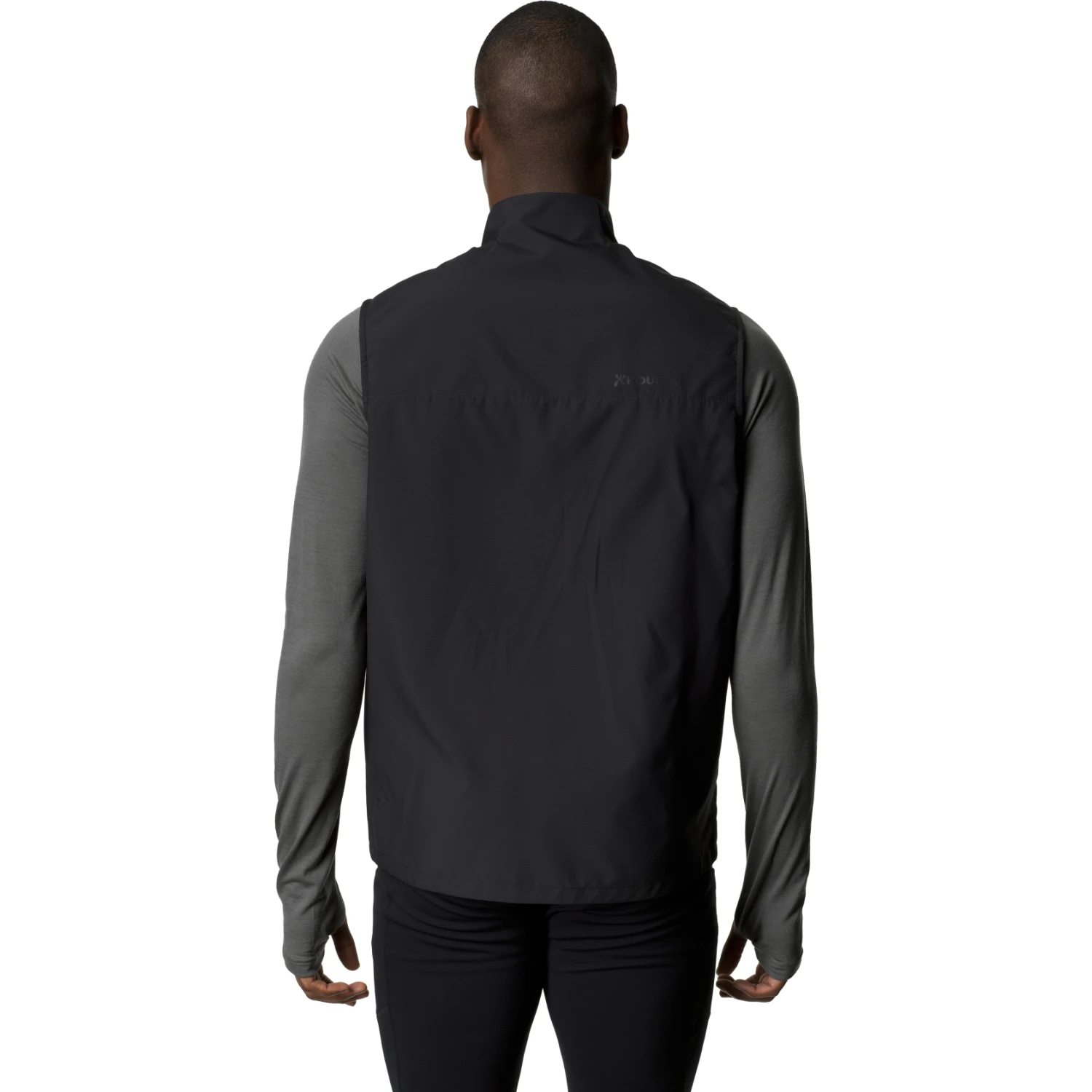 Houdini Pace Hybrid Vest Men - True Black 4 Houdini Pace Hybrid Vest Men - True Black - Image 4