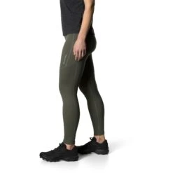 Houdini Adventure Tights Women - Baremark Green -RunGear Elite houdini womens adventure tights baremark green 3 1150552