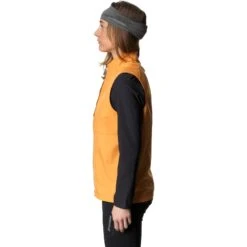 Houdini Pace Hybrid Vest Women - Sun Ray -RunGear Elite houdini womens pace hybrid vest sun ray 3 1150663