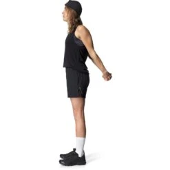 Houdini Pace Light Shorts Women - True Black -RunGear Elite houdini womens pace light shorts true black 6 1334136