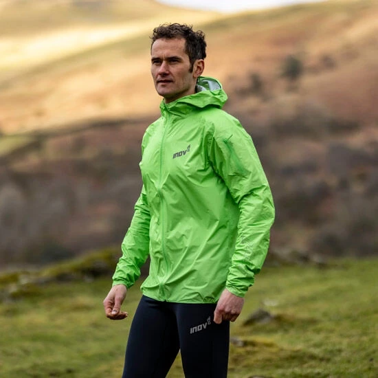 Inov-8 Raceshell Pro Fullzip Runnig Jacket - Green 5 Inov-8 Raceshell Pro Fullzip Runnig Jacket - Green - Image 5
