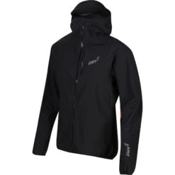 Inov-8 Stormshell Fullzip V2 Jacket - Black -RunGear Elite inov 8 stormshell v2 jacket black 1 1470670