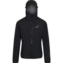 Inov-8 Stormshell Fullzip V2 Jacket - Black -RunGear Elite inov 8 stormshell v2 jacket black 2 1470671