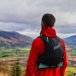 Inov-8 Ultrapack Pro 2in1 Backpack/Running Vest - Black/green -RunGear Elite inov 8 ultrapack pro 2in1 backpack black green 6 1467542