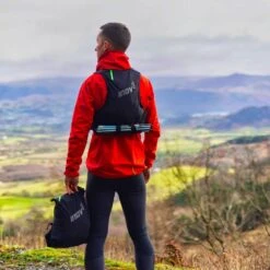 Inov-8 Ultrapack Pro 2in1 Backpack/Running Vest - Black/green -RunGear Elite inov 8 ultrapack pro 2in1 backpack black green 7 1467543