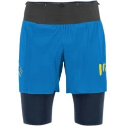 Karpos Cengia Running Shorts - Indigo Blue/black