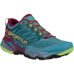 La Sportiva Akasha II Running Shoes Women - Topaz/Red Plum -RunGear Elite la sportiva akasha ii running shoes women topaz red plum 2 1155928