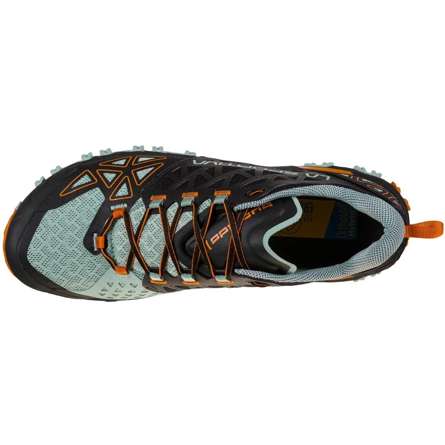 La Sportiva Bushido II Running Shoes - Black/Hawaiian Sun 6 La Sportiva Bushido II Running Shoes - Black/Hawaiian Sun - Image 6
