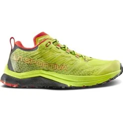 La Sportiva Jackal II Running Shoes - Neon/Goji -RunGear Elite la sportiva jackal ii running shoes neon goji 6 1493519