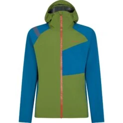 La Sportiva Run Jacket - Kale/Space Blue