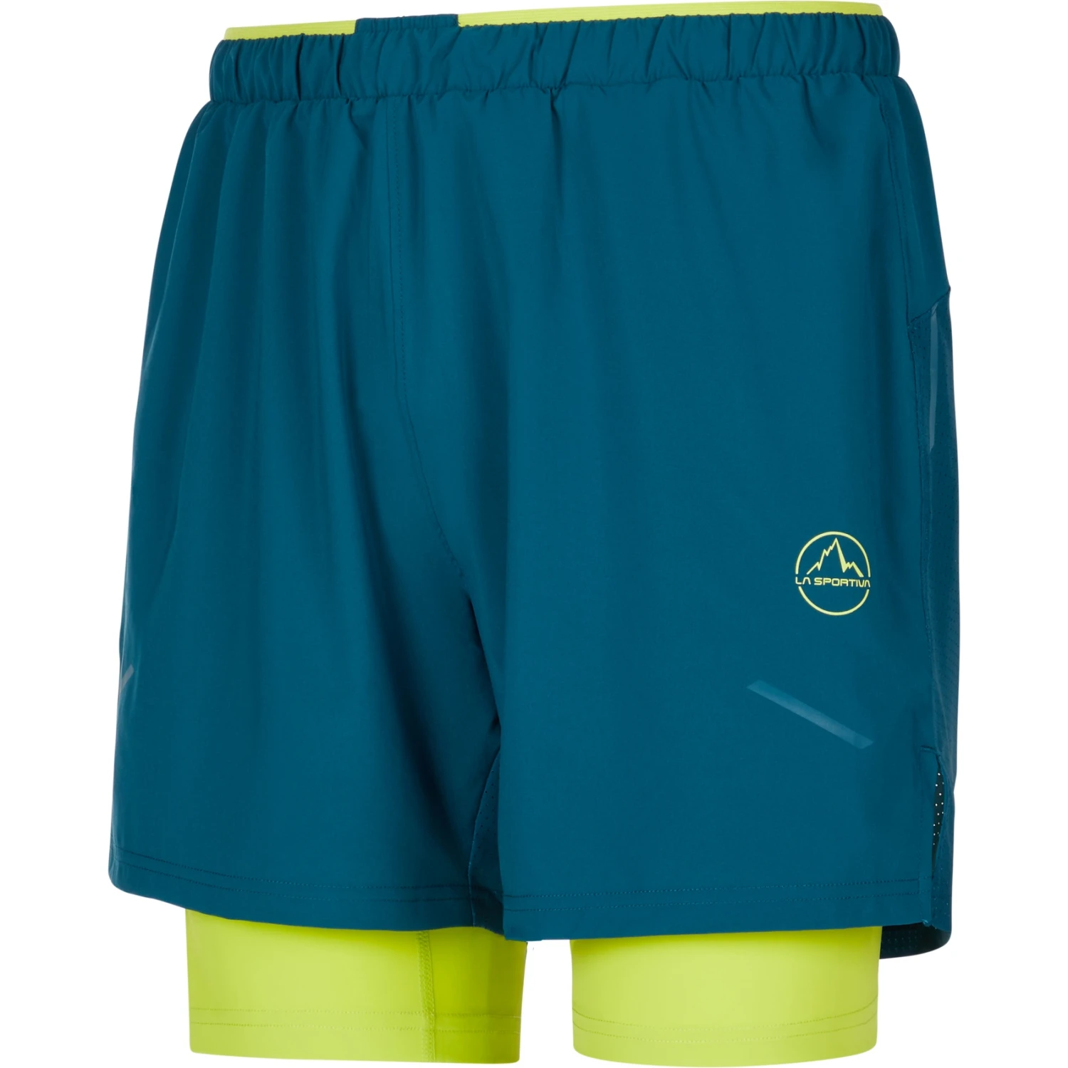La Sportiva Trail Bite Shorts Men - Storm Blue/Lime Punch 1 La Sportiva Trail Bite Shorts Men - Storm Blue/Lime Punch