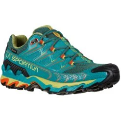 La Sportiva Ultra Raptor II GTX Running Shoes Women - Lagoon/Green Banana -RunGear Elite la sportiva ultra raptor ii gtx running shoes women lagoon green banana 2 1357938